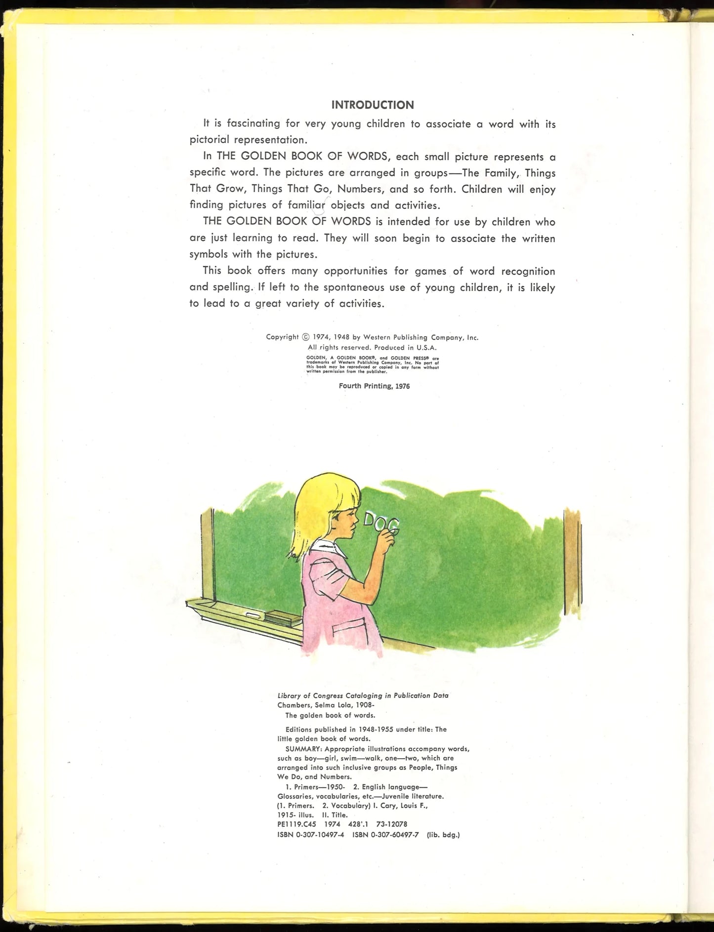the golden book of words - The Bookstore