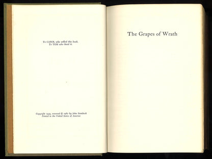 The Grapes of Wrath - The Bookstore