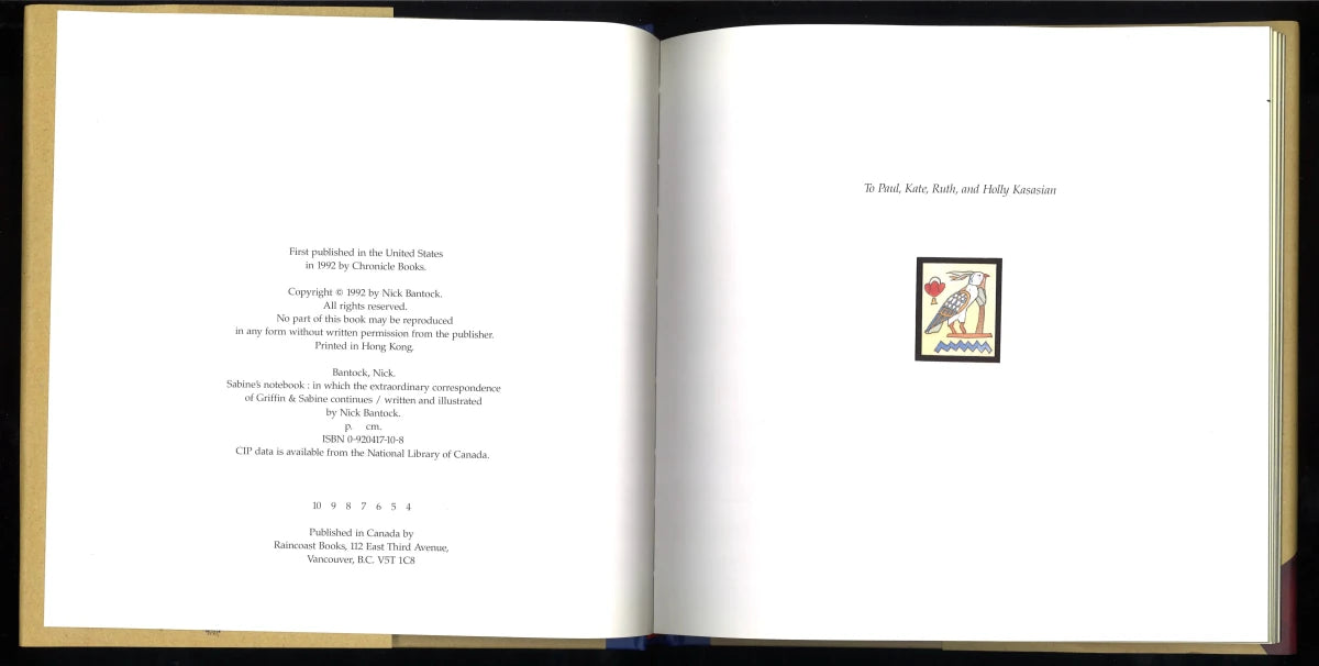 The Griffin & Sabine Trilogy by Nick Bantock - The Bookstore