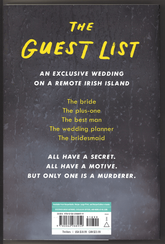 The Guest List: A Novel - The Bookstore