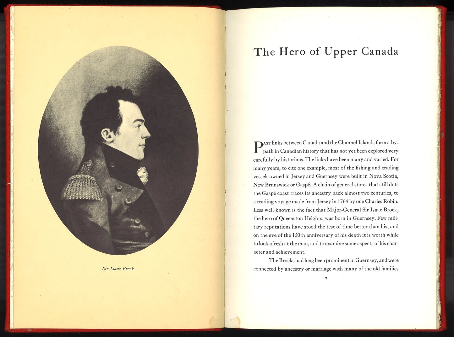 The Hero of Upper Canada First Edition 1962 - The Bookstore