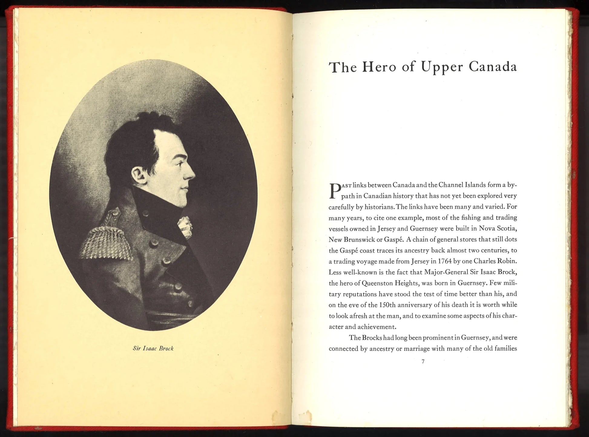 The Hero of Upper Canada First Edition 1962 - The Bookstore