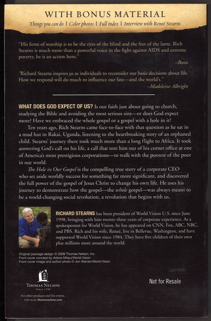 The Hole in Our Gospel: What Does God Expect of Us? - The Bookstore