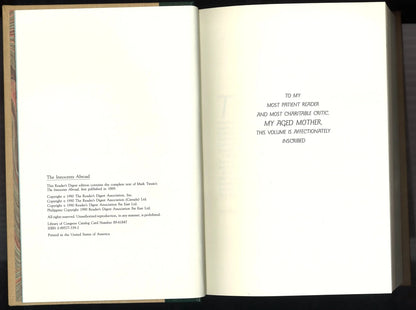 The Innocents Abroad or The New Pilgrims' Progress - The Bookstore