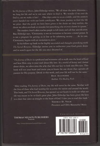 The Journey of Desire: Searching for the Life We Only Dreamed of - The Bookstore