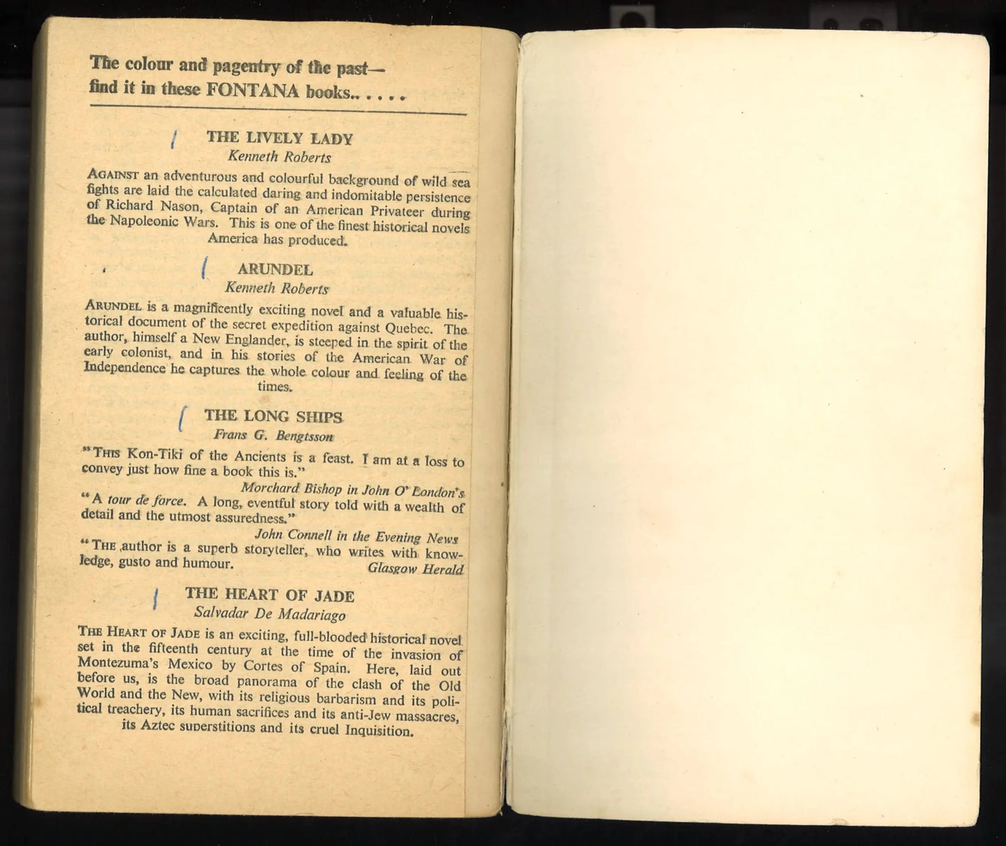 The King's Rangers First Fontana Edition No. 189 - 1957 - The Bookstore