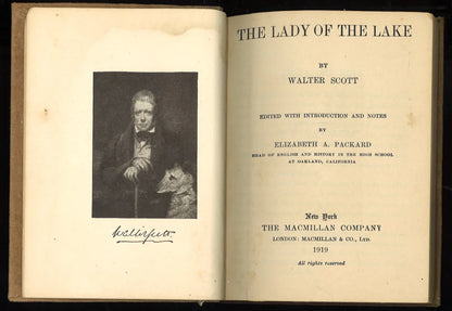 The Lady of The Lake by Walter Scott (1919) - The Bookstore