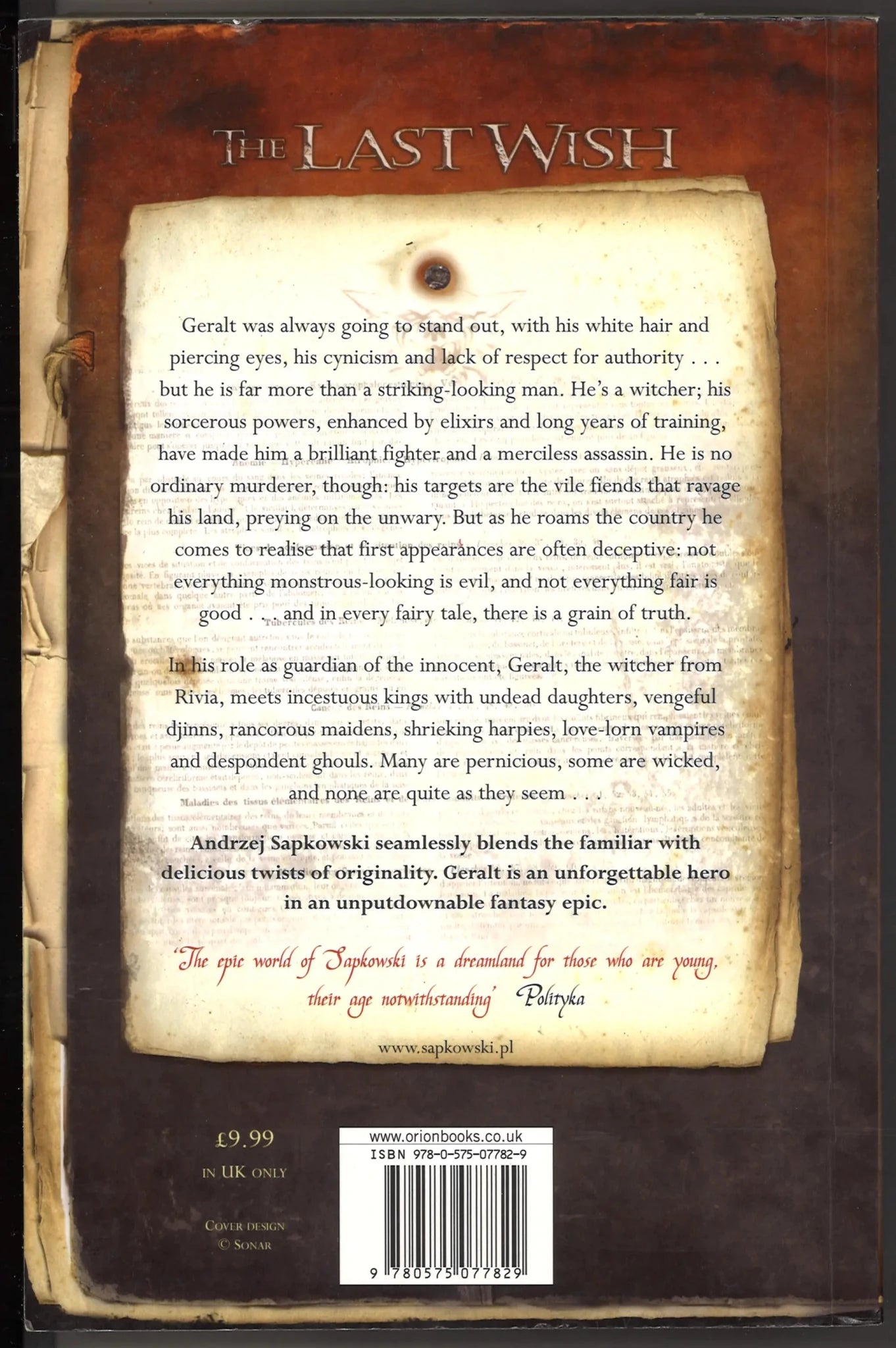 The Last Wish - The Bookstore