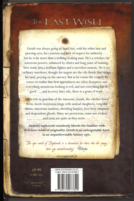 The Last Wish - The Bookstore