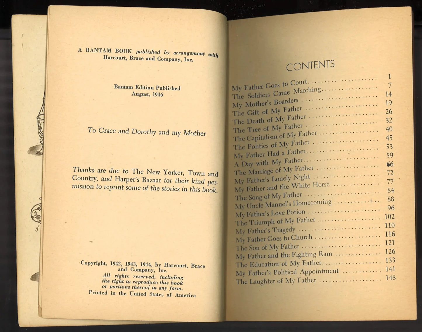 The Laughter of My Father, Bantam Book 48 - 1946 - The Bookstore
