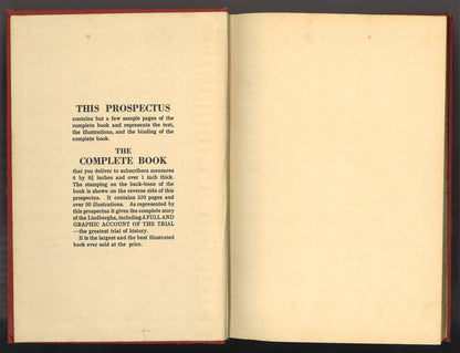 The Lindberghs: The Story of a Distinguished Family (Prospectus) - The Bookstore