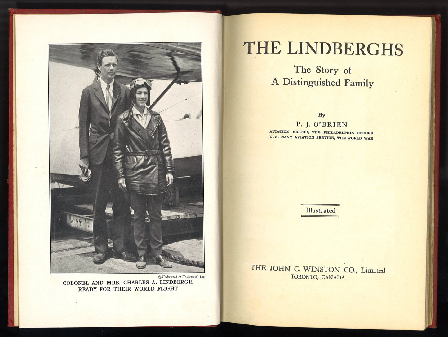 The Lindberghs: The Story of a Distinguished Family (Prospectus) - The Bookstore