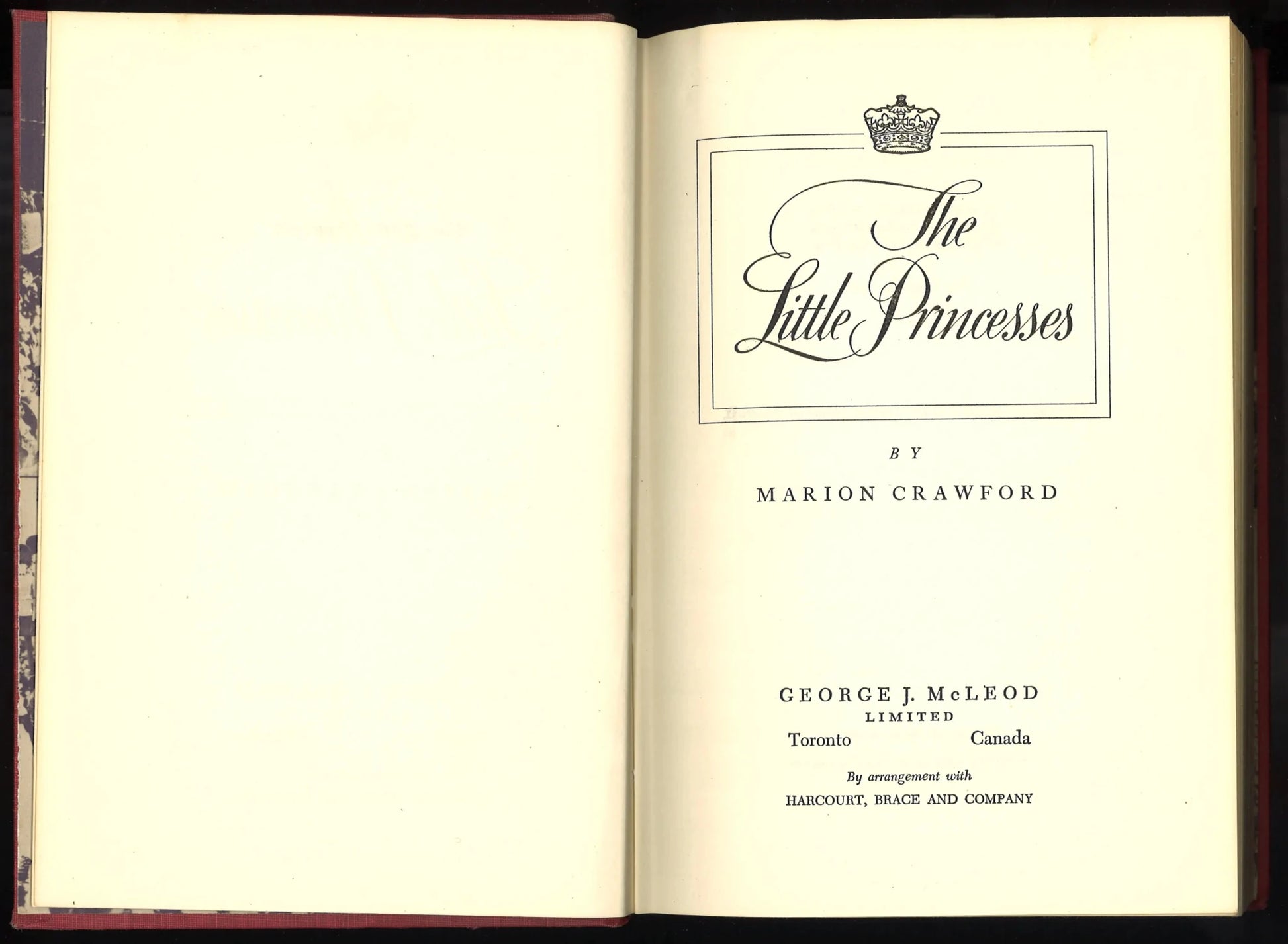 The Little Princesses - First Edition 1950 - The Bookstore