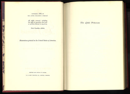 The Little Princesses - First Edition 1950 - The Bookstore