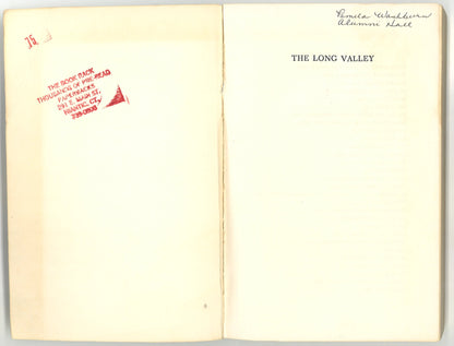 The Long Valley (including The Red Pony) - The Bookstore