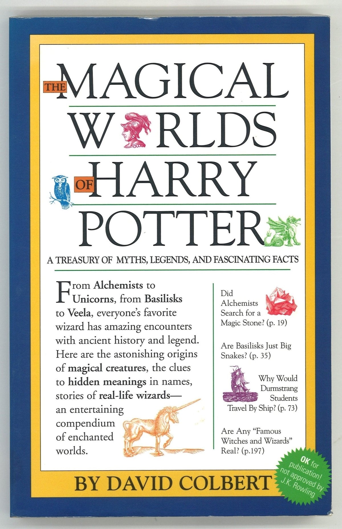 The Magical Worlds of Harry Potter: A Treasury of Myths, Legends, and ...