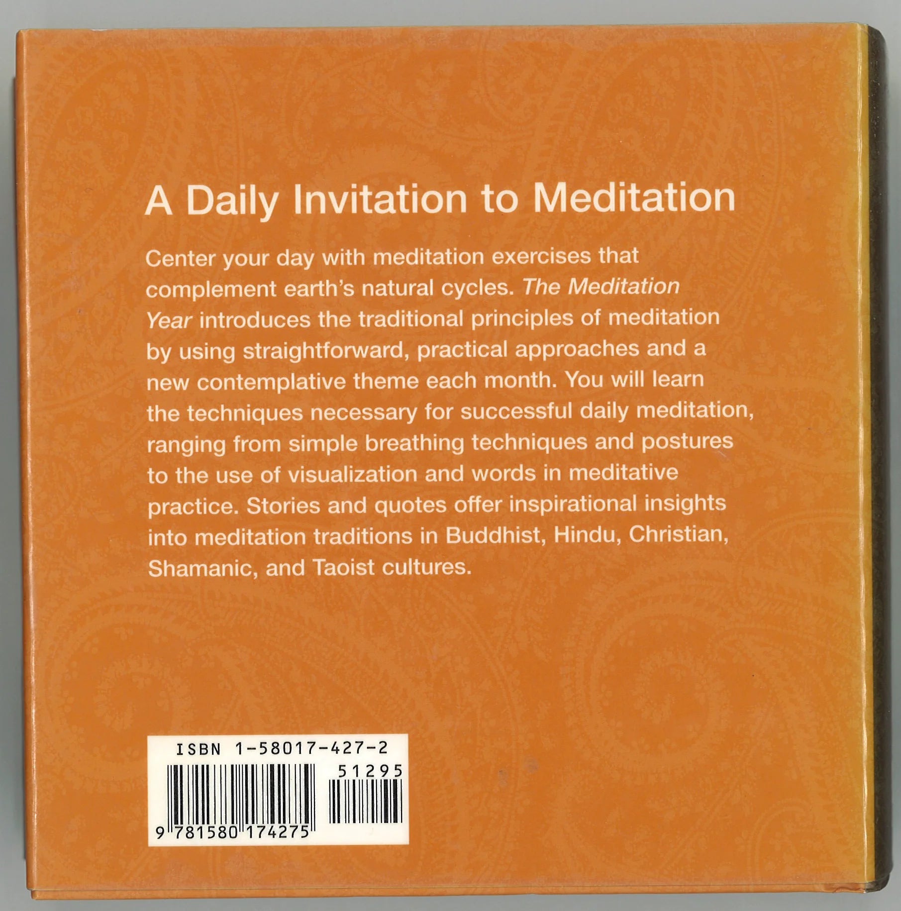 The Meditation Year: A Seasonal Guide to Contemplation, Relaxation, and Visualization - The Bookstore