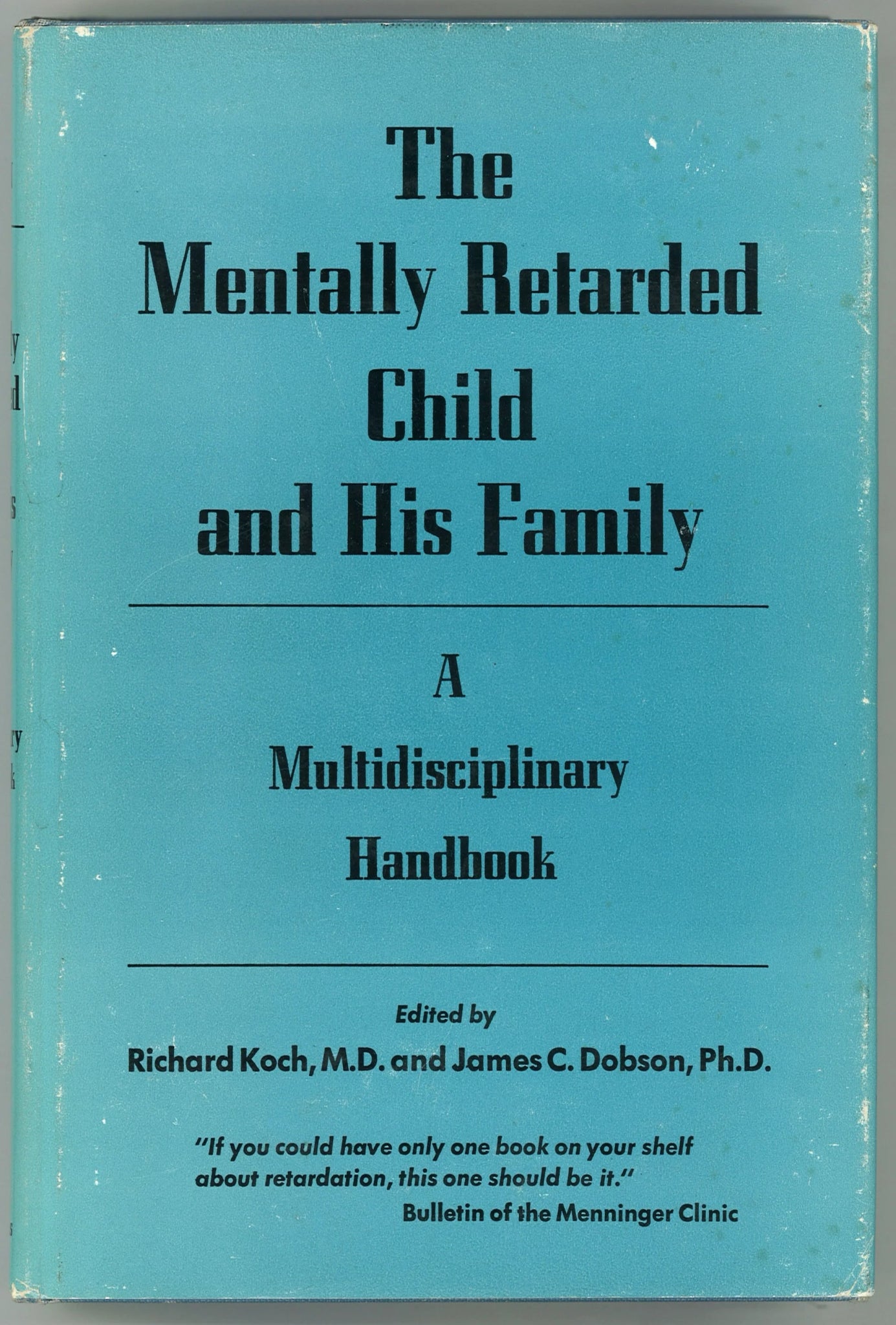 The Mentally Retarded Child and His Family: A Multidisciplinary Handbook - The Bookstore