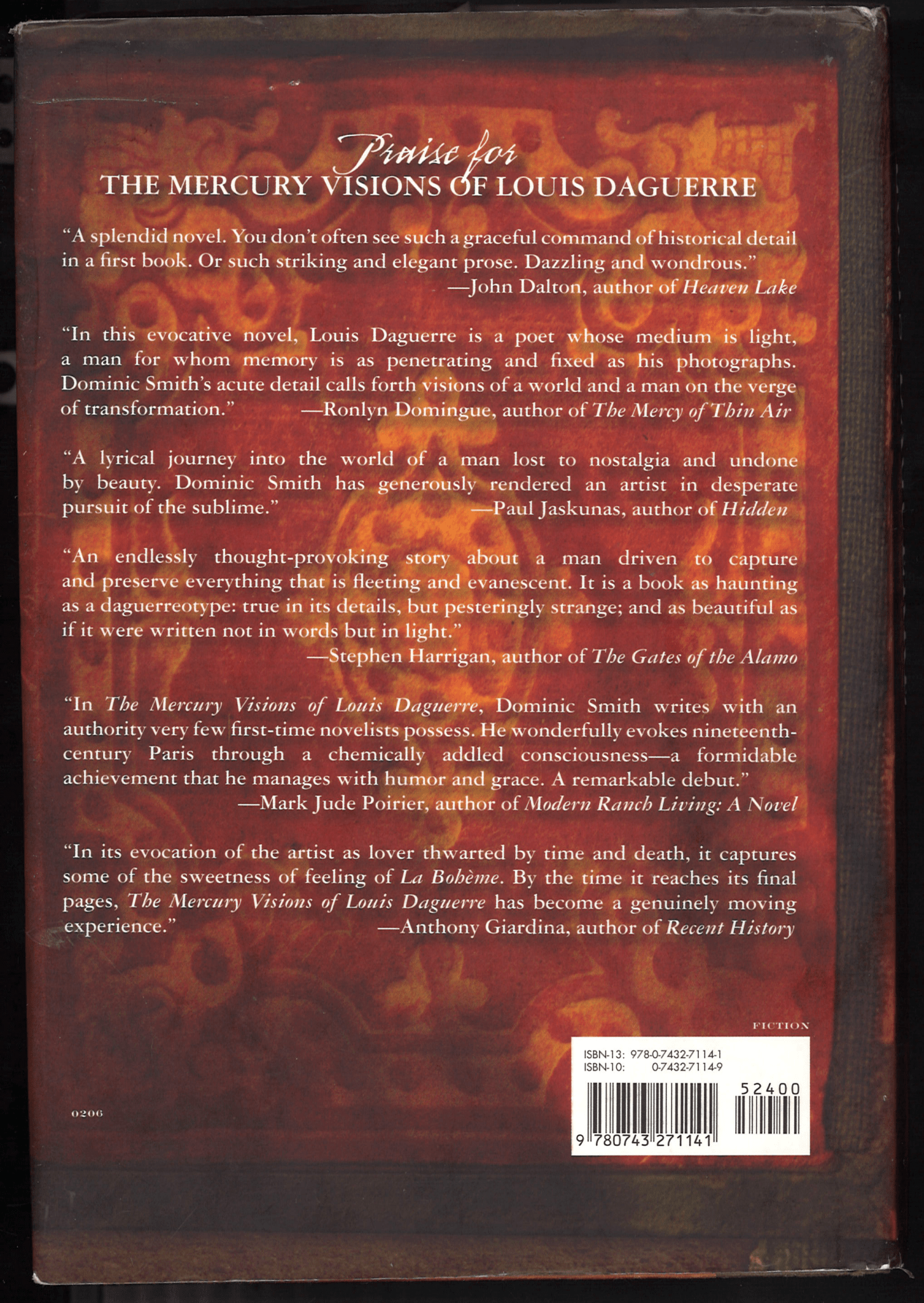 The Mercury Visions of Louis Daguerre: A Novel - The Bookstore