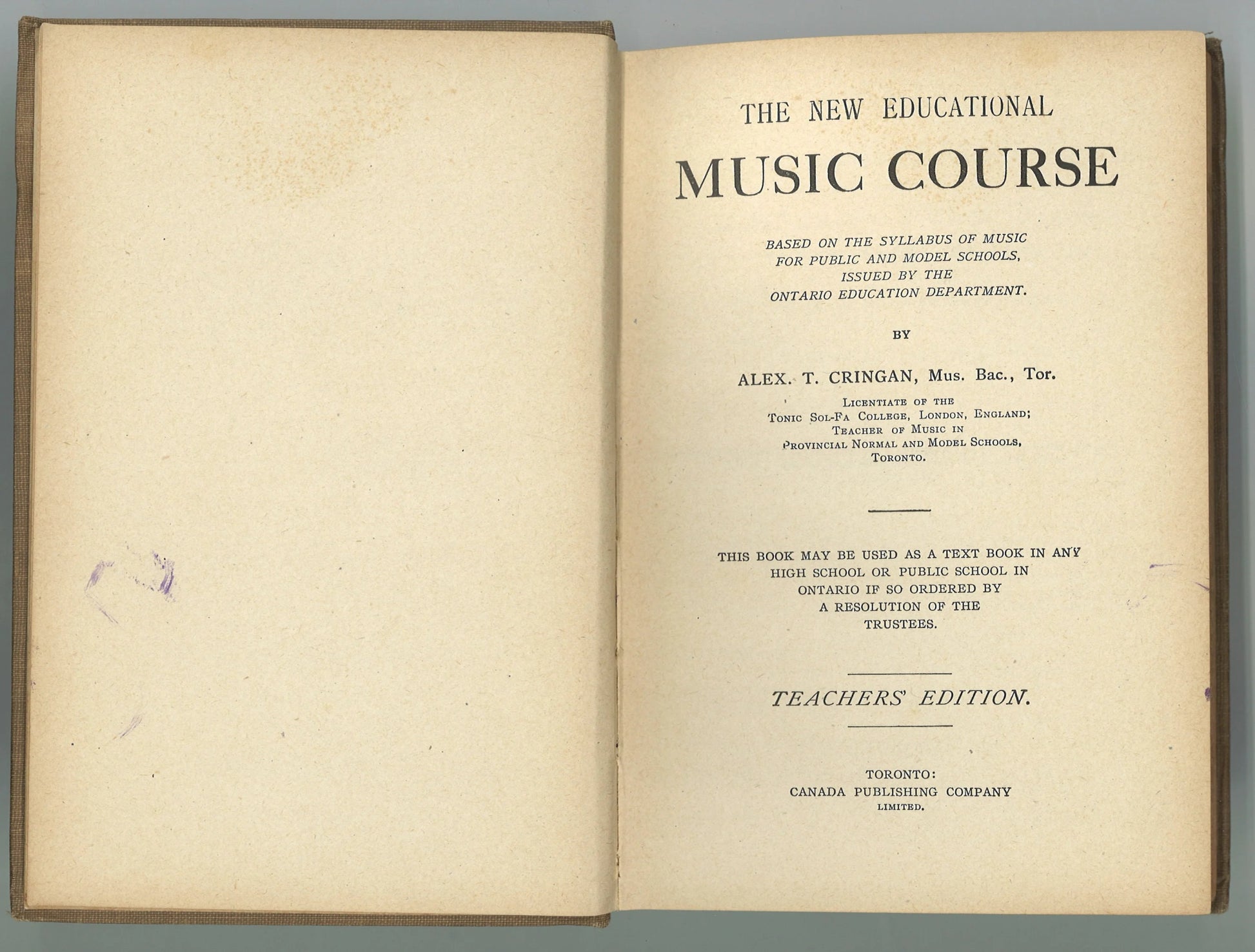The New Educational Music Course - Teachers' Edition - The Bookstore
