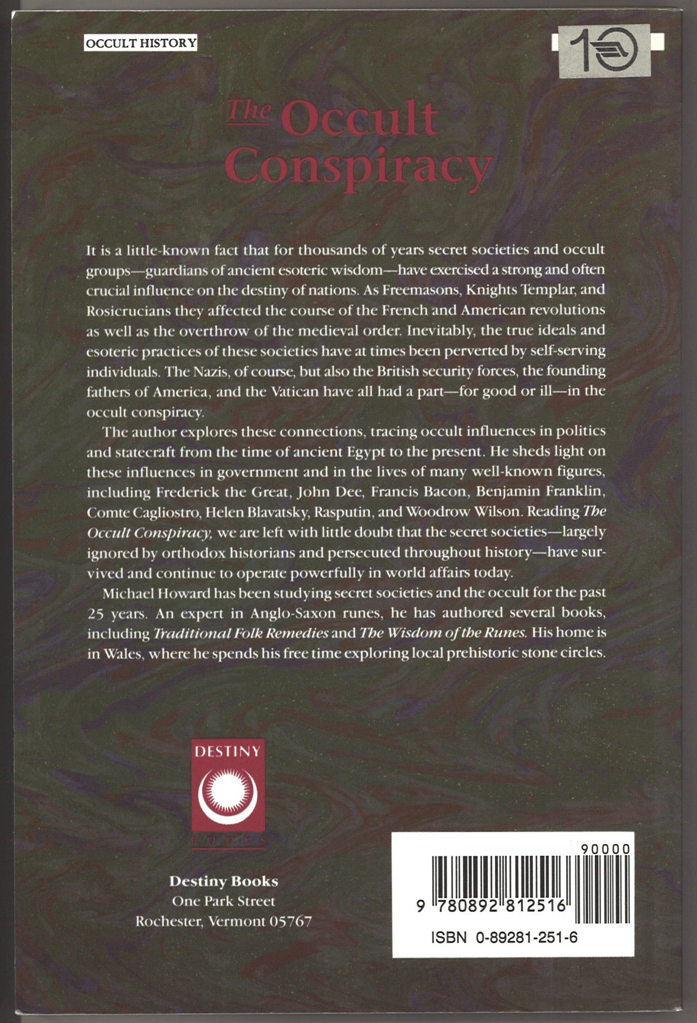 The Occult Conspiracy: Secret Societies - Their Influence and Power in World History - The Bookstore