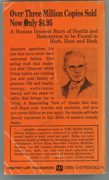 The Original Back to Eden: A Human Interest Story of Health and Restoration to be Found in Herb, Root and Bark - The Bookstore