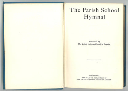 The Parish School Hymnal - The Bookstore