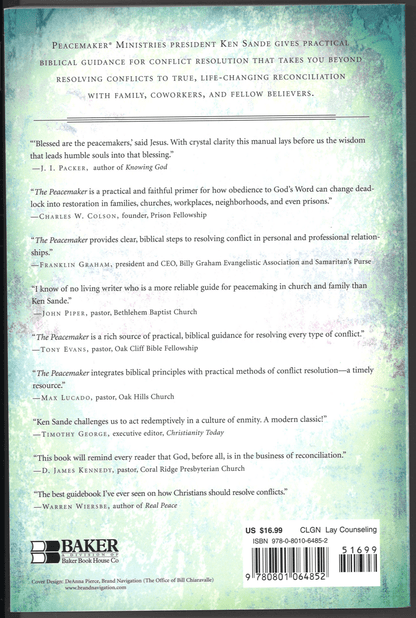 The Peacemaker: A Biblical Guide to Resolving Personal Conflict - Revised and Updated - The Bookstore