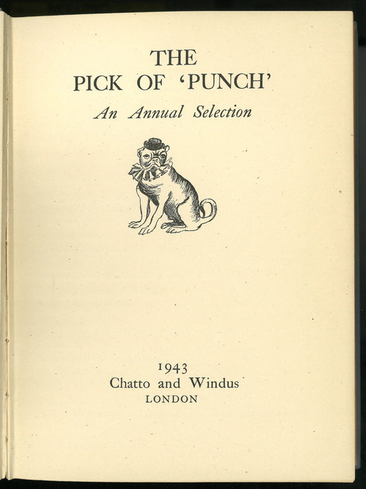 The Pick of Punch: An Annual Selection (1943) - The Bookstore