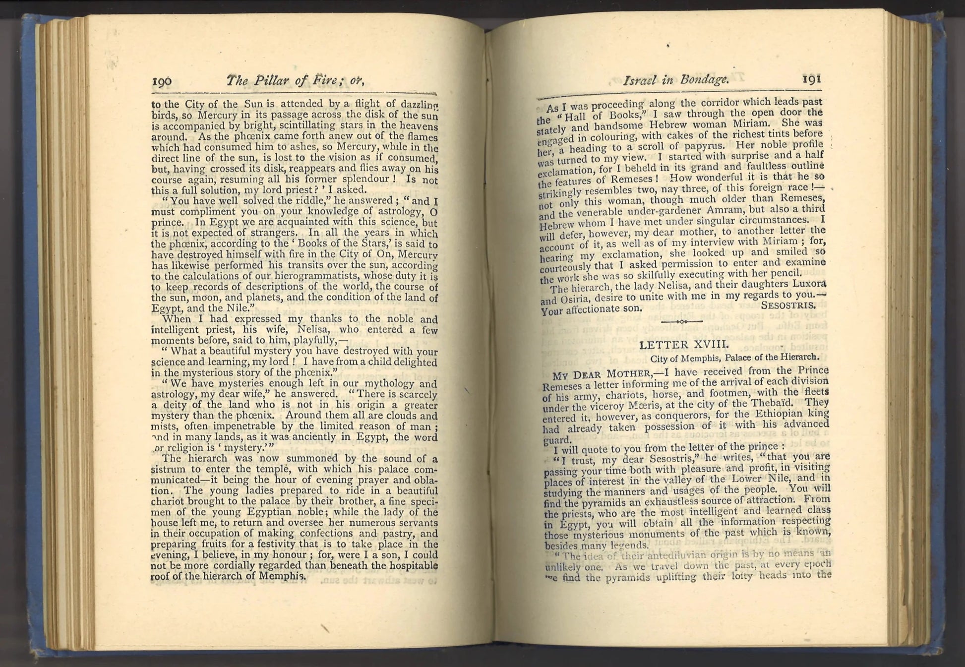 The Pillar of Fire (c. 1890) - The Bookstore