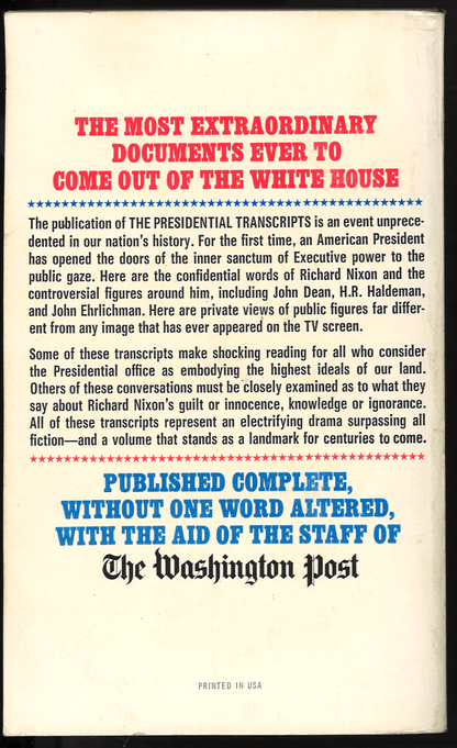 The Presidential Transcripts - The Bookstore