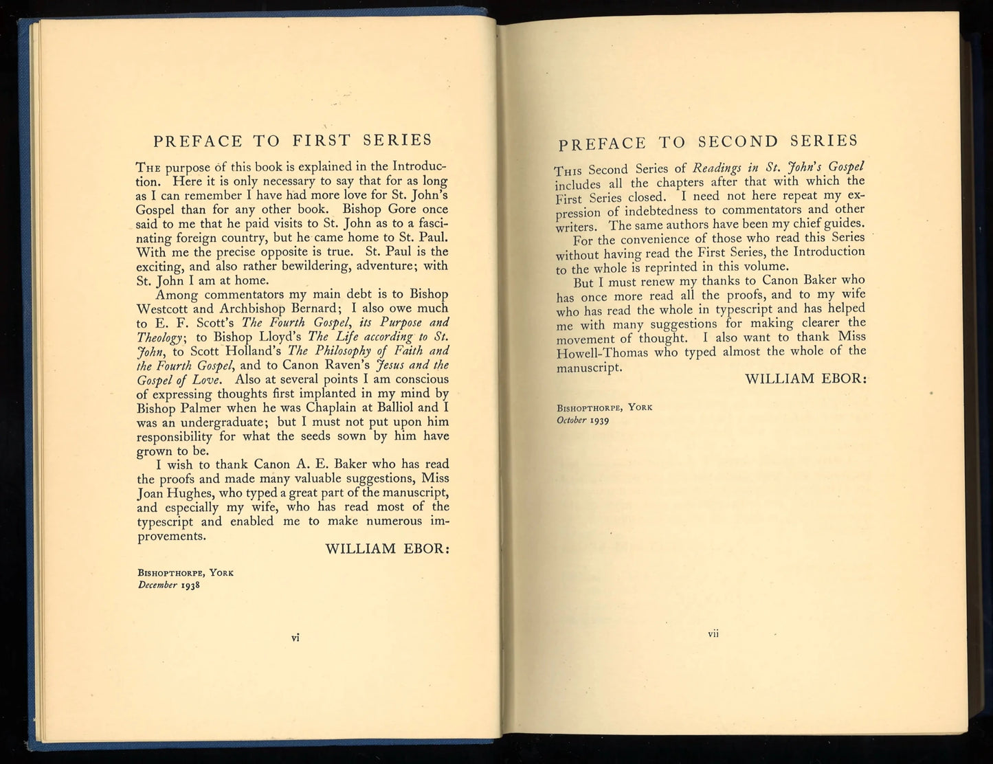 The Readings of St. John's Gospel (First and Second Series) - The Bookstore