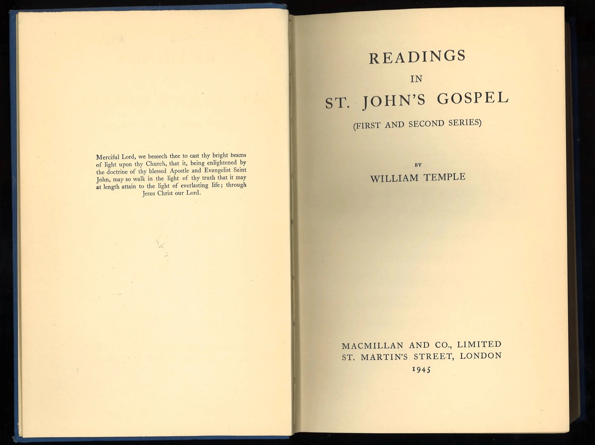 The Readings of St. John's Gospel (First and Second Series) - The Bookstore