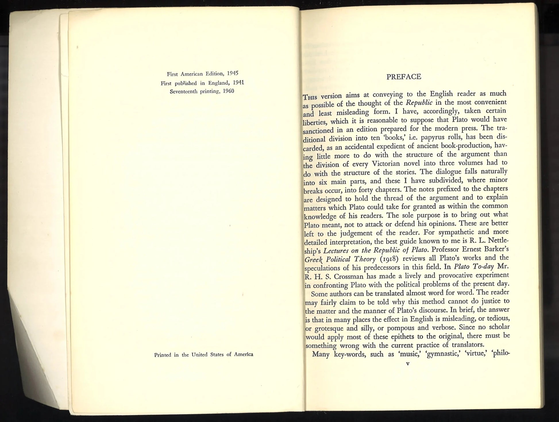 The Republic of Plato - The Bookstore