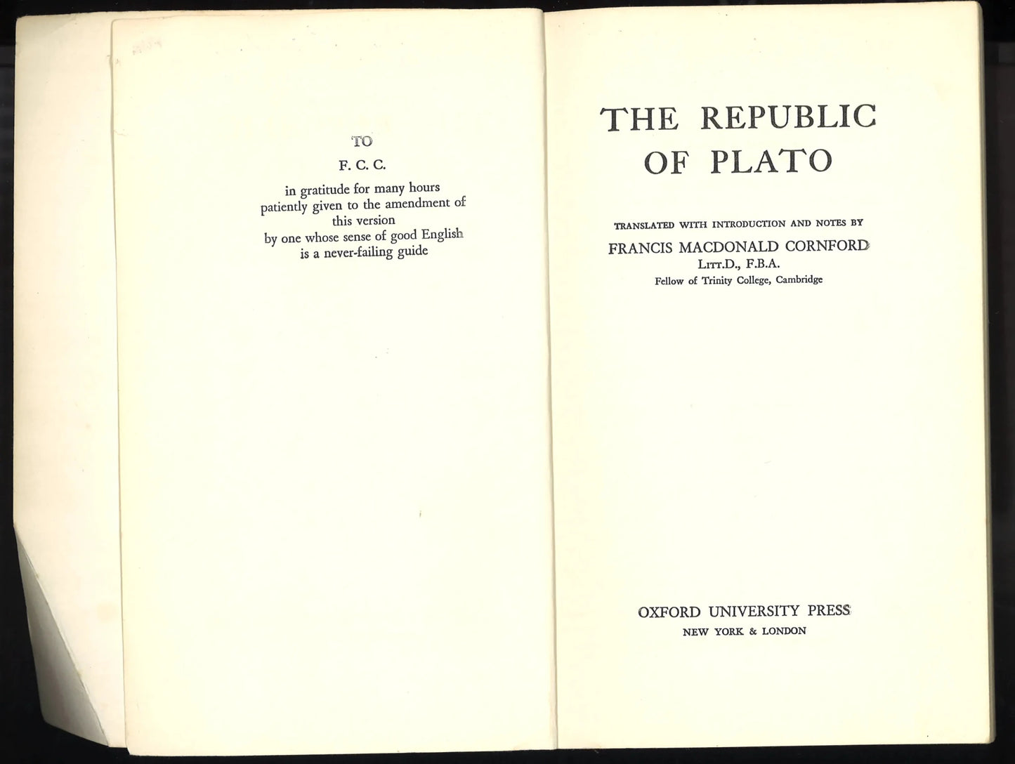 The Republic of Plato - The Bookstore