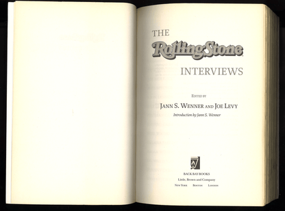 The Rolling Stones Interviews - The Bookstore
