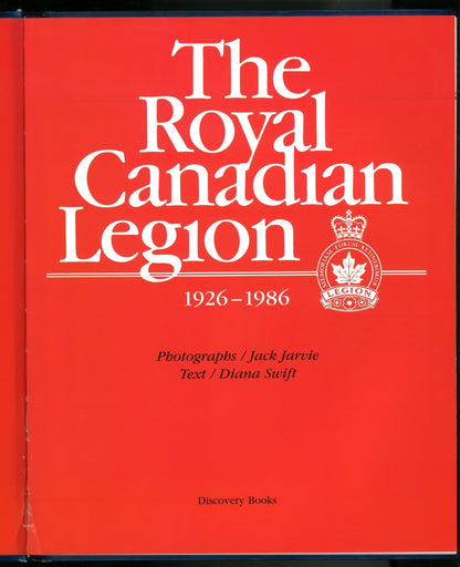 The Royal Canadian Legion - 1926 - 1986 - The Bookstore