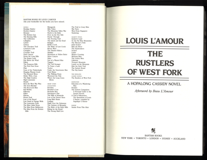 The Rustlers of the West Fork (Hopalong Cassidy Novel) - The Bookstore