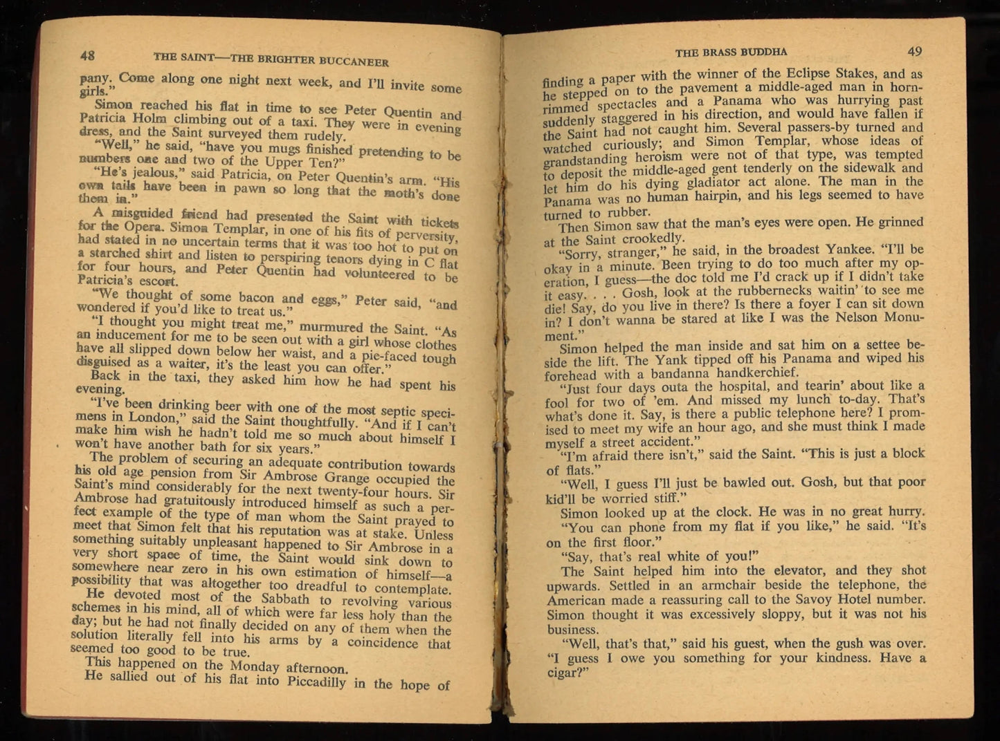 The Saint: The Brighter Buccaneer (1956) - The Bookstore