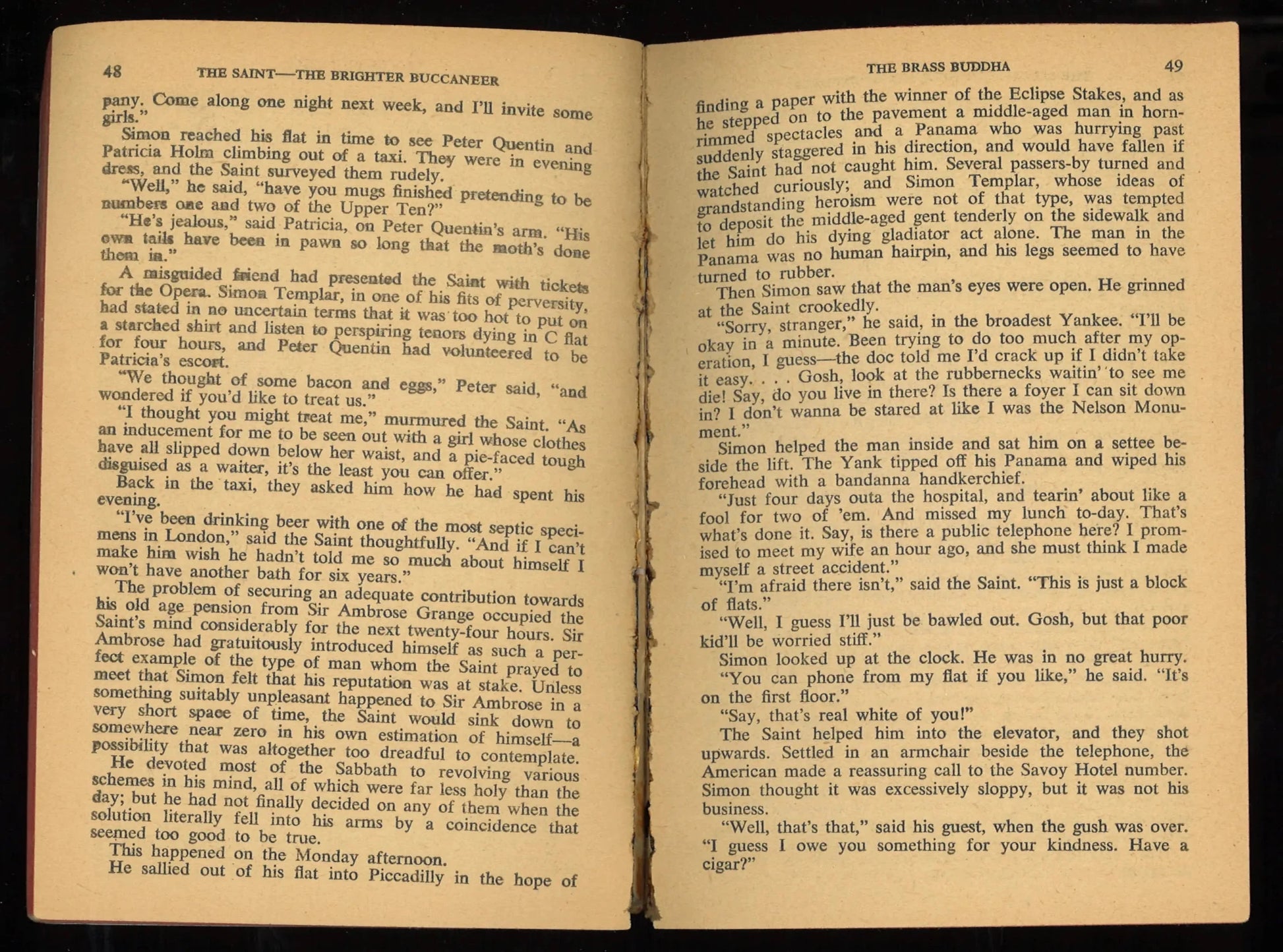 The Saint: The Brighter Buccaneer (1956) - The Bookstore