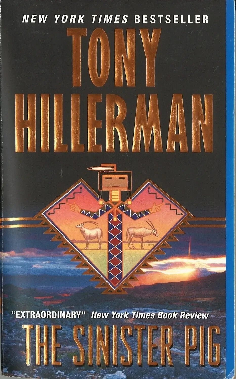 The Sinister Pig by Tony Hillerman - The Bookstore