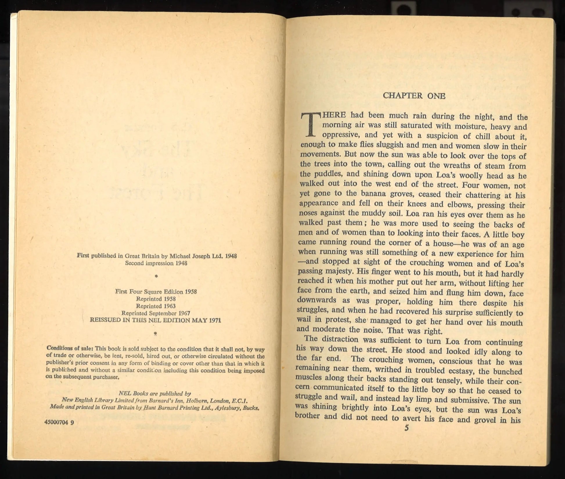 The Sky and The Forest (1971) - The Bookstore