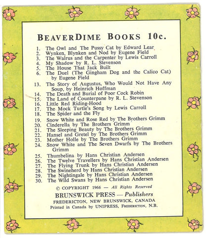 The Sleeping Beauty - BeaverDime Books No. 21 (1966) - The Bookstore