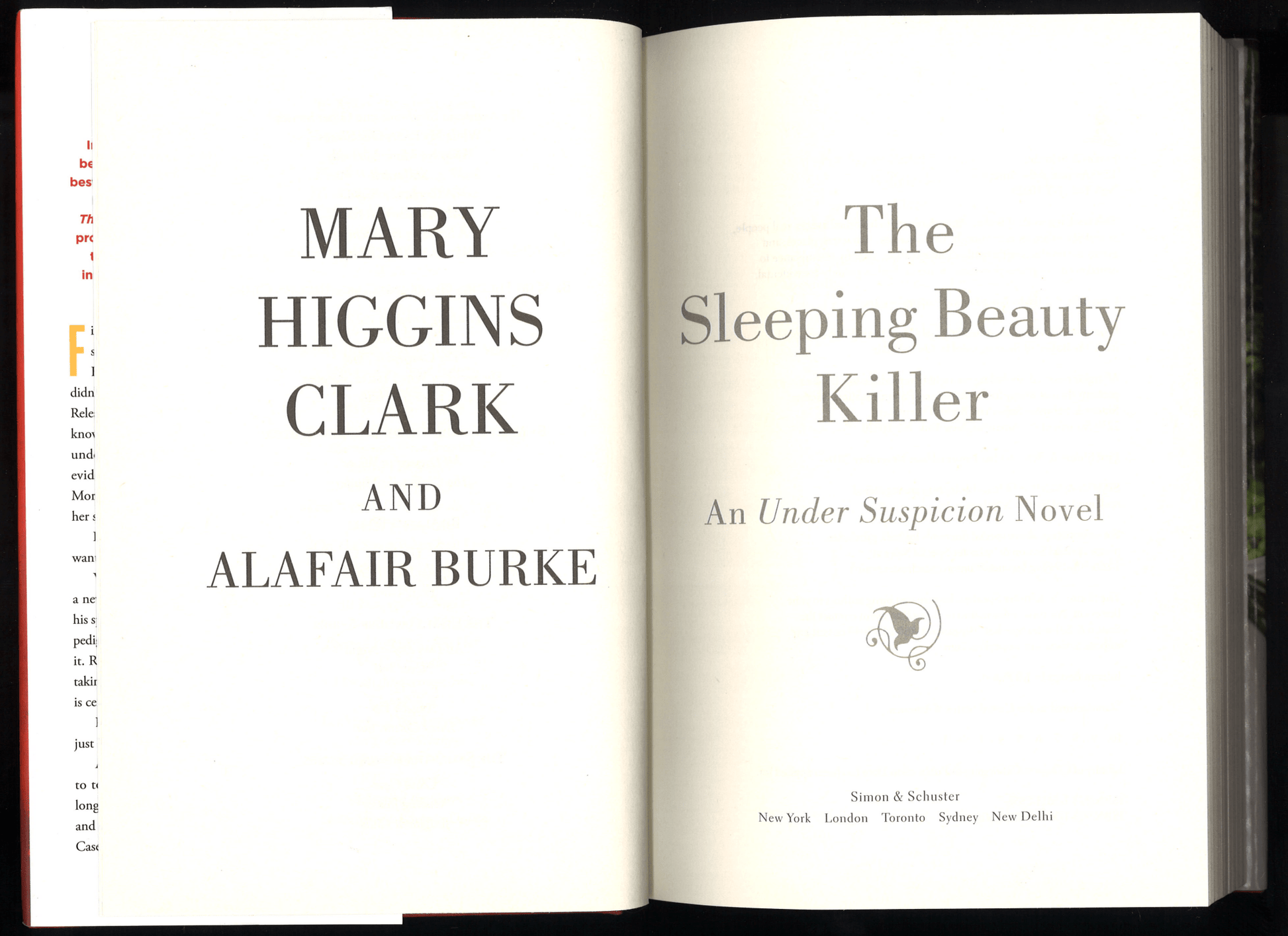 The Sleeping Beauty Killer (An Under Suspicion Novel) - The Bookstore