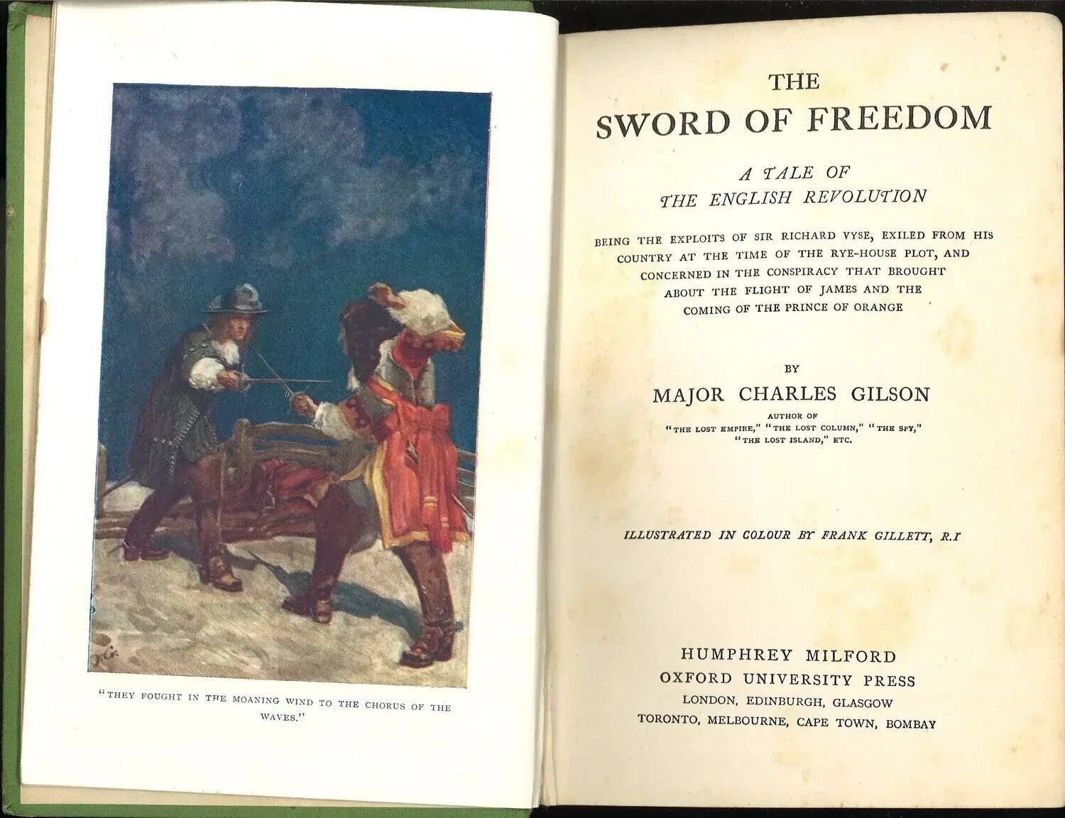 The Sword of Freedom by Major Charles Gilson - The Bookstore