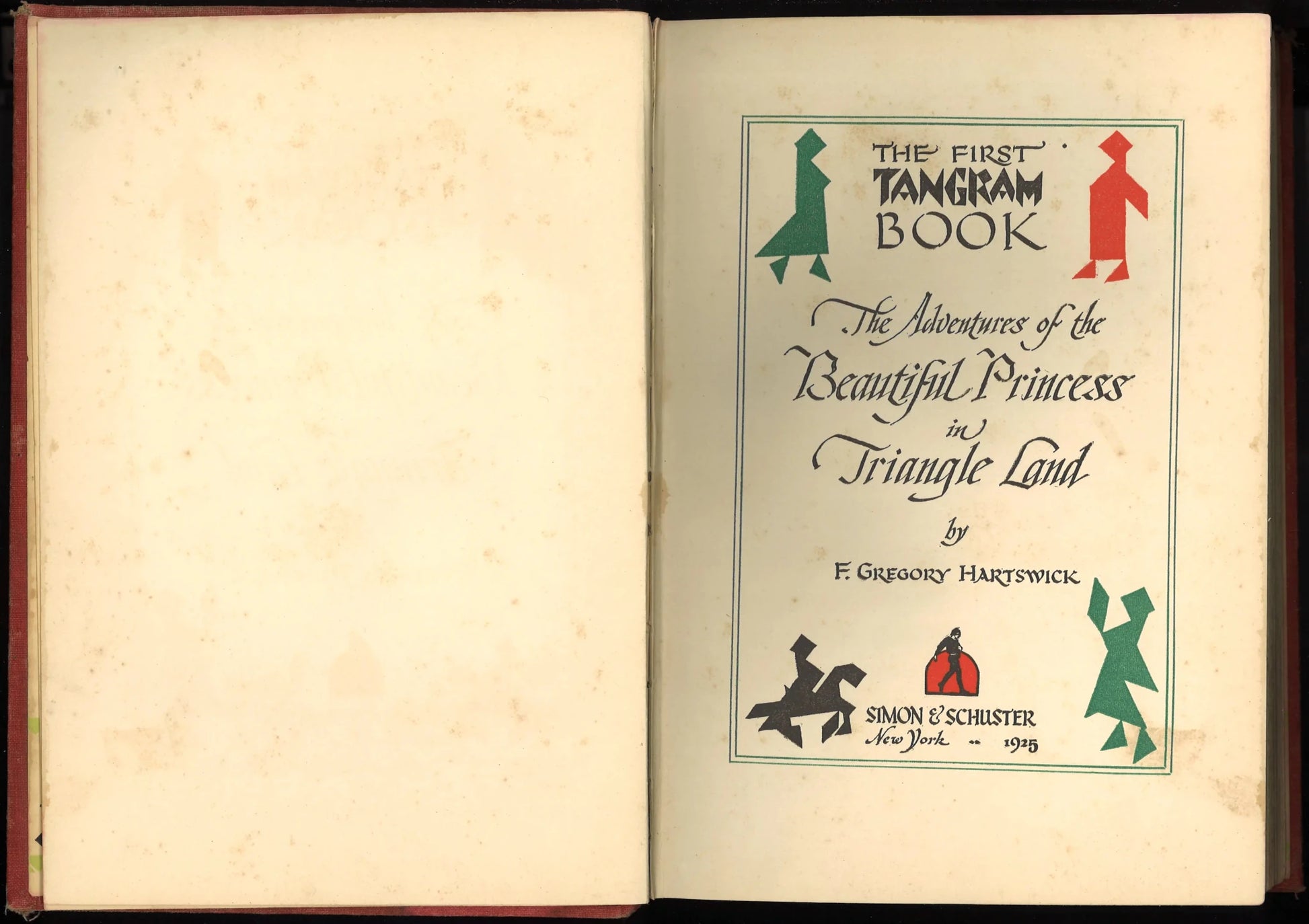 The Tangram Book: Adventures of the Beautiful Princess in Triangle Land - The Bookstore