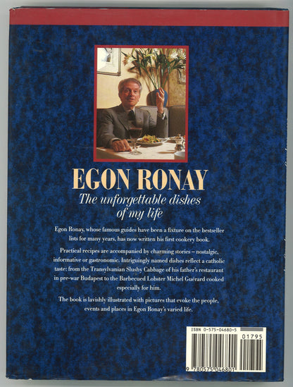 The Unforgettable Dishes of My Life: Recipes (Egon Ronay Cookery Series) - The Bookstore