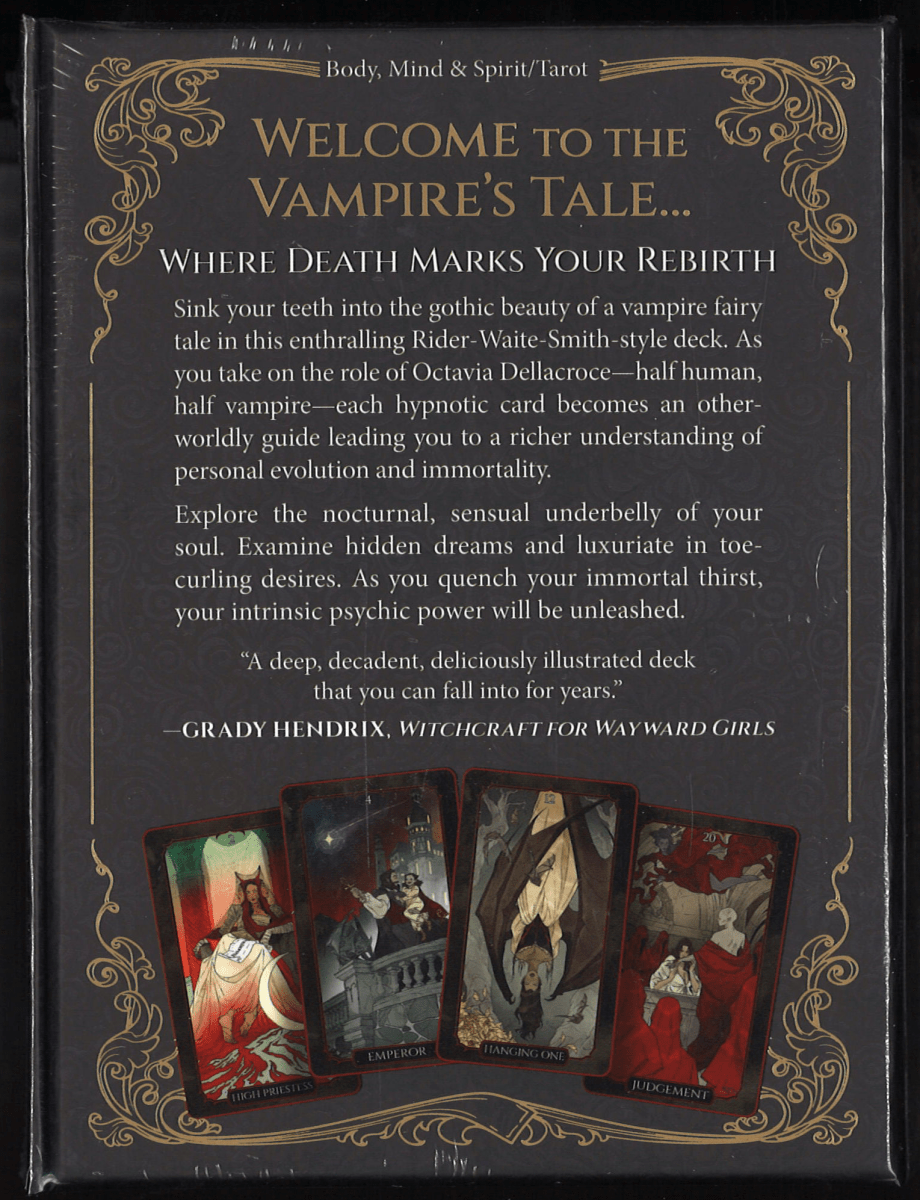 The Vampire's Tale Tarot - The Bookstore