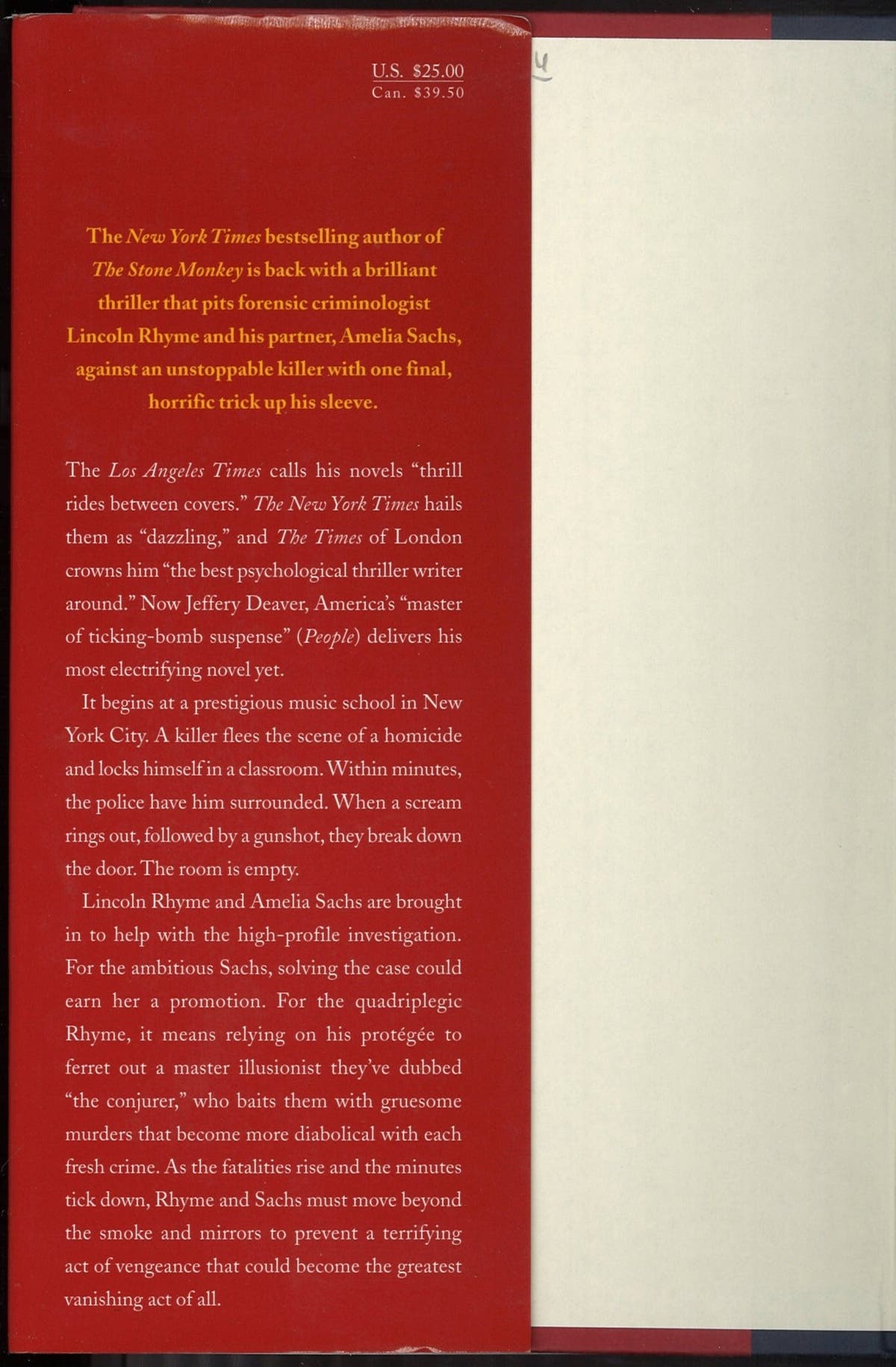 The Vanished Man: A Lincoln Rhyme Novel - The Bookstore