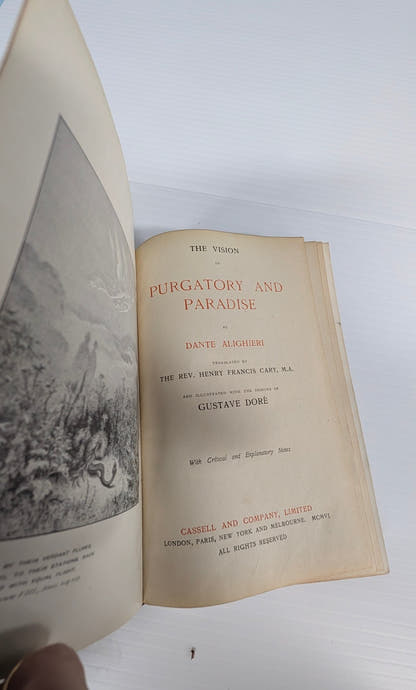 The Vision of Purgatory and Paradise (1906) - The Bookstore